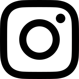 Instagram social media icon minimalist outline